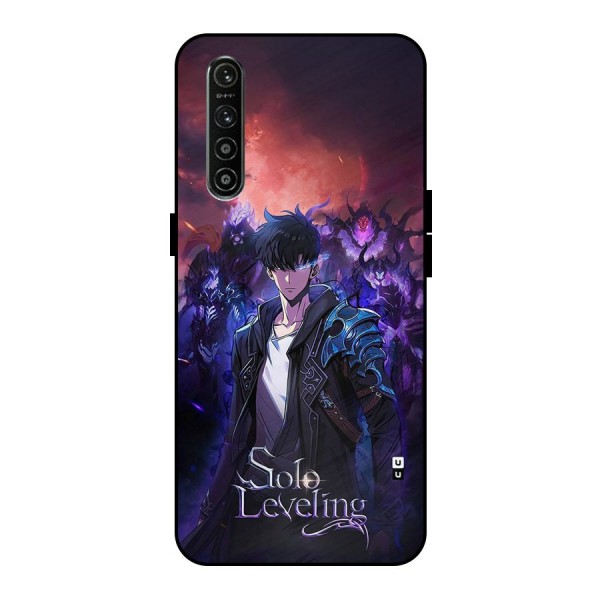 Jinwoo With Knights Metal Back Case for Realme XT