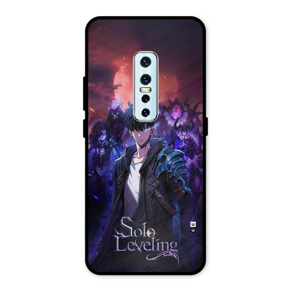 Jinwoo With Knights Metal Back Case for Vivo V17 Pro