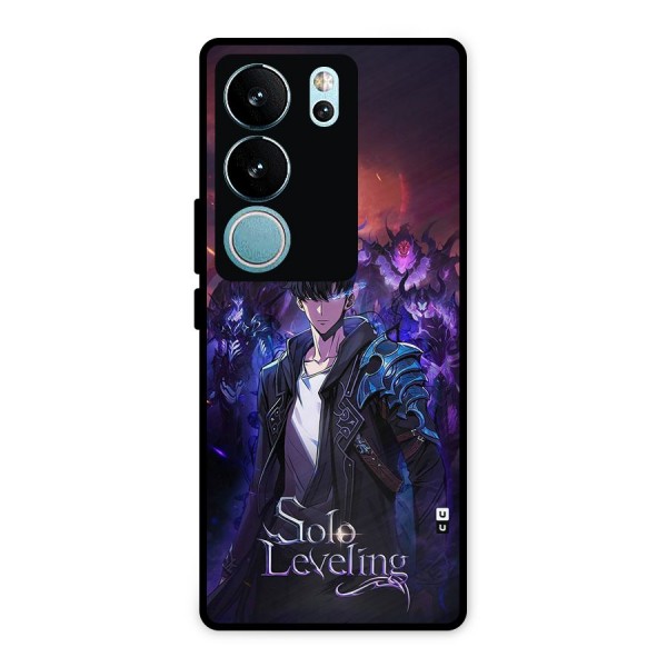 Jinwoo With Knights Metal Back Case for Vivo V29