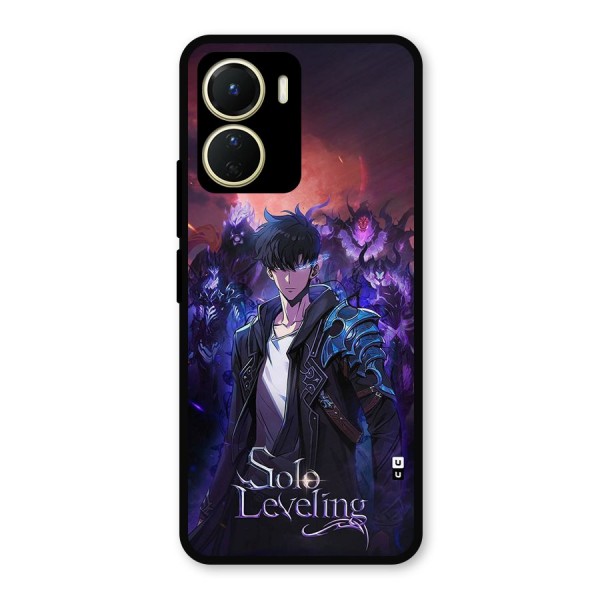 Jinwoo With Knights Metal Back Case for Vivo Y16