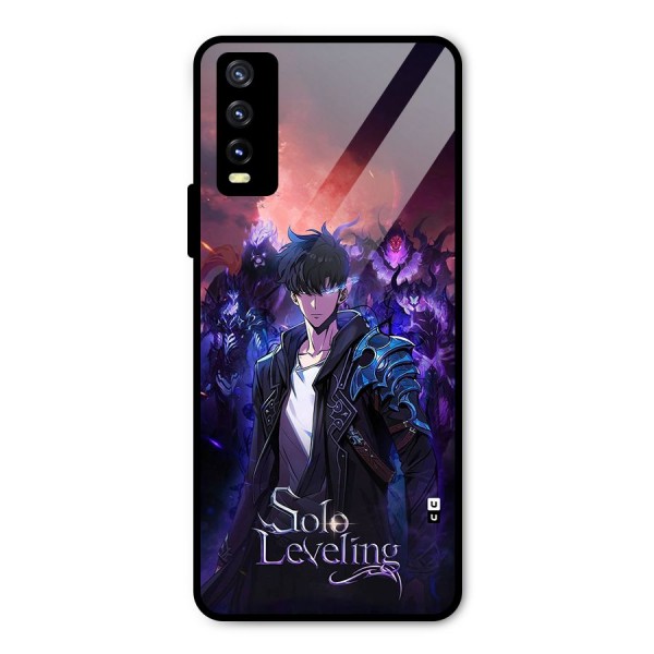 Jinwoo With Knights Metal Back Case for Vivo Y20t