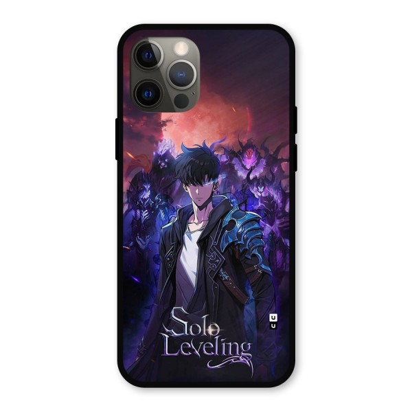 Jinwoo With Knights Metal Back Case for iPhone 12 Pro