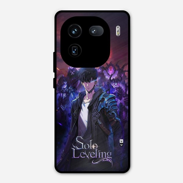 Jinwoo With Knights Metal Back Case for iQOO 12
