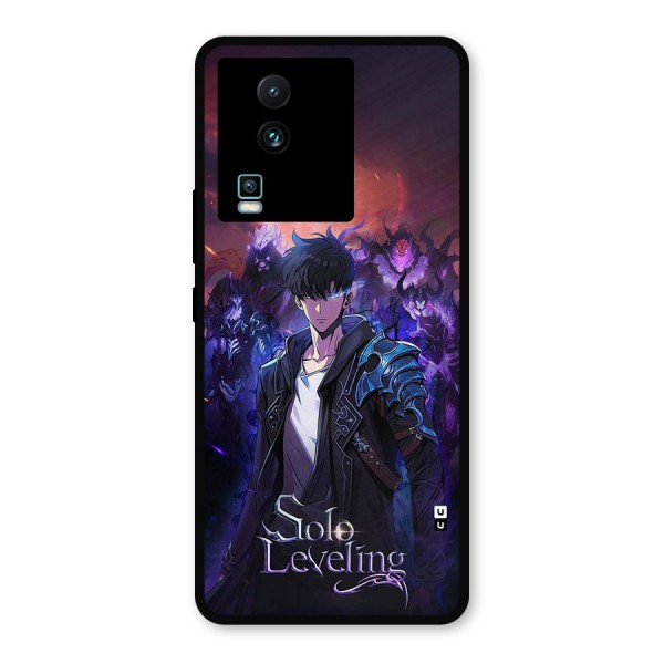 Jinwoo With Knights Metal Back Case for iQOO Neo 7 Pro
