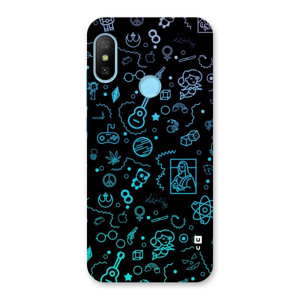 Joy Art Back Case for Redmi 6 Pro