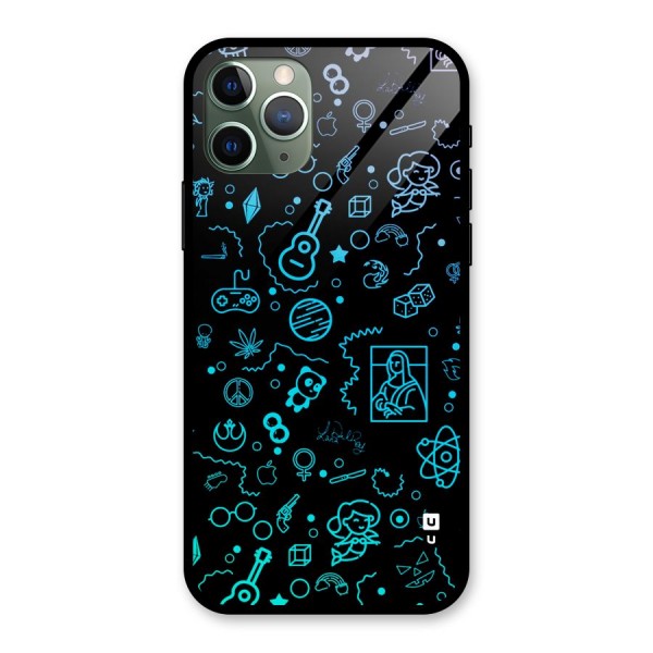 Joy Art Glass Back Case for iPhone 11 Pro