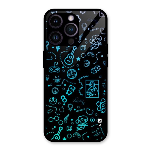 Joy Art Glass Back Case for iPhone 14 Pro Max
