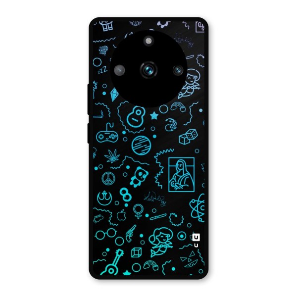 Joy Art Metal Back Case for Realme 11 Pro Plus