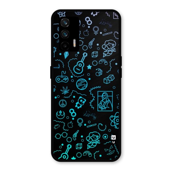 Joy Art Metal Back Case for Realme X7 Max