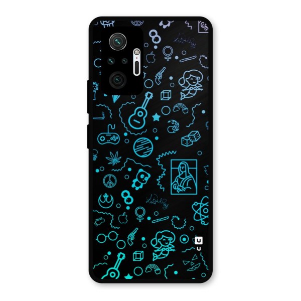Joy Art Metal Back Case for Redmi Note 10 Pro