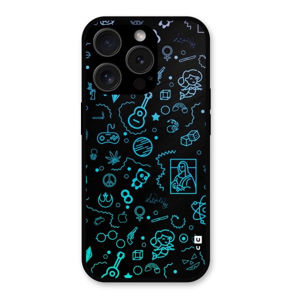 Joy Art Metal Back Case for iPhone 15 Pro