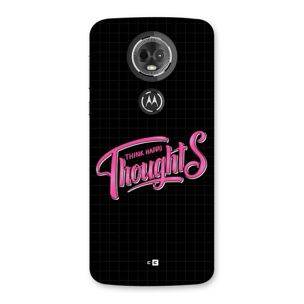 Joyful Thoughts Back Case for Moto E5 Plus