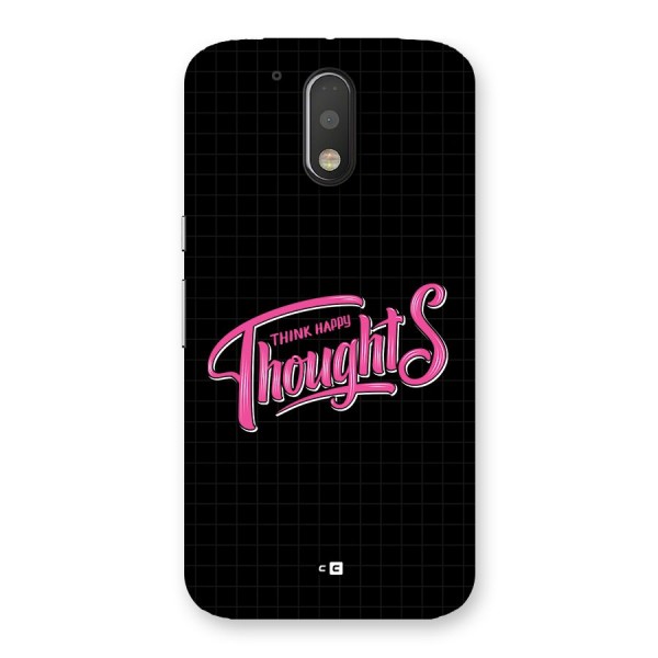 Joyful Thoughts Back Case for Moto G4 Plus