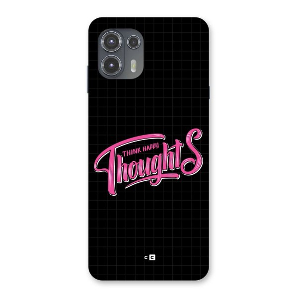 Joyful Thoughts Back Case for Motorola Edge 20 Fusion