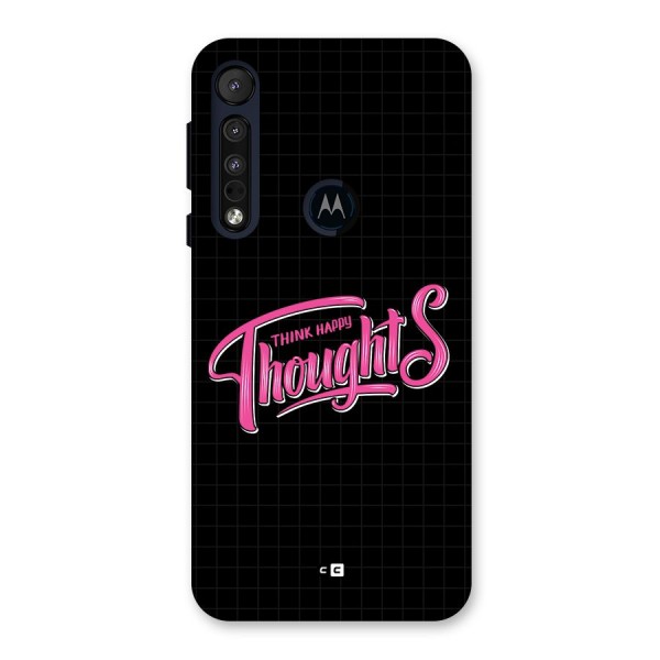Joyful Thoughts Back Case for Motorola One Macro