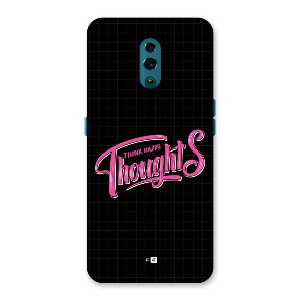 Joyful Thoughts Back Case for Oppo Reno