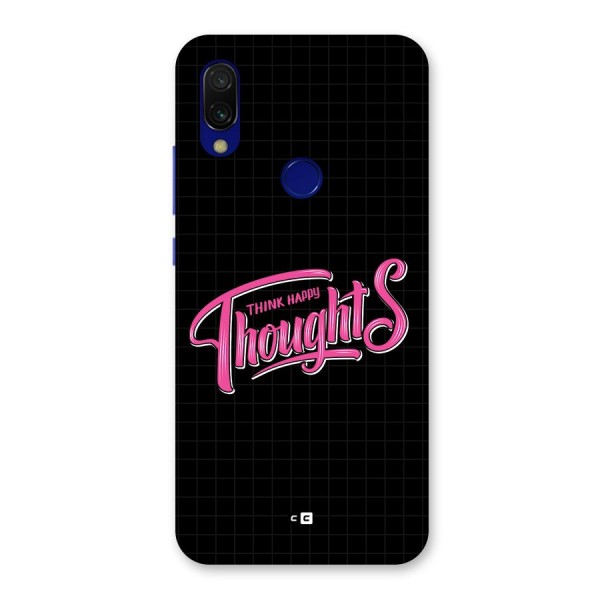 Joyful Thoughts Back Case for Redmi 7
