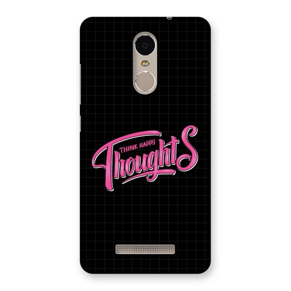 Joyful Thoughts Back Case for Redmi Note 3