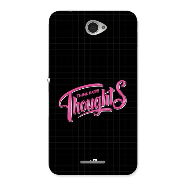Joyful Thoughts Back Case for Xperia E4
