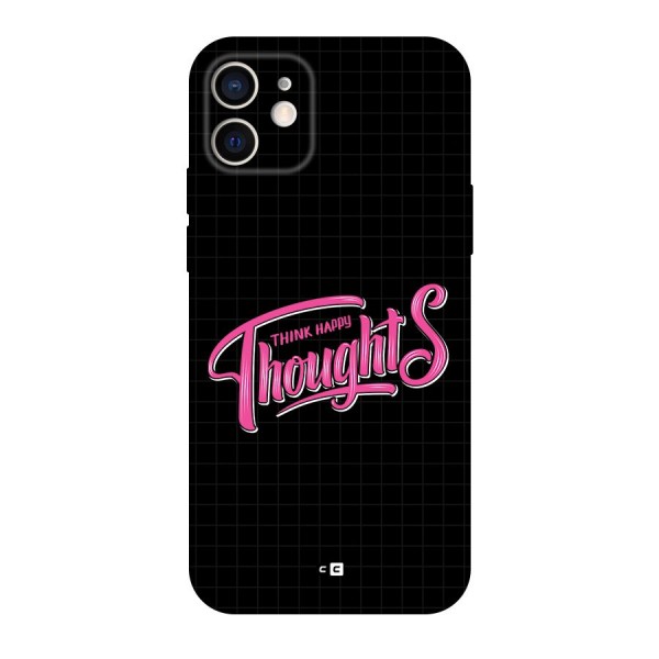 Joyful Thoughts Back Case for iPhone 12
