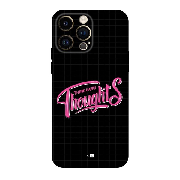 Joyful Thoughts Back Case for iPhone 14 Pro Max