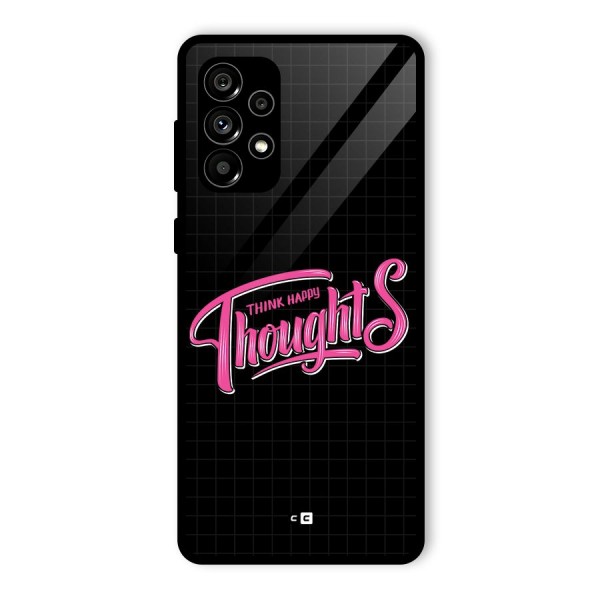 Joyful Thoughts Glass Back Case for Galaxy A73 5G