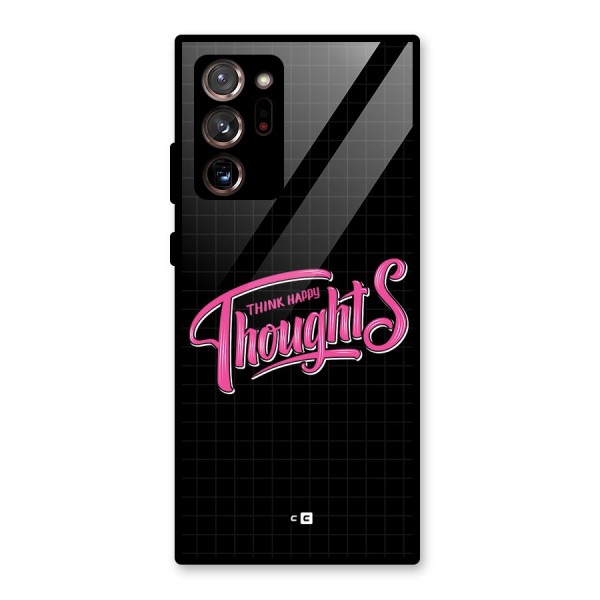Joyful Thoughts Glass Back Case for Galaxy Note 20 Ultra 5G