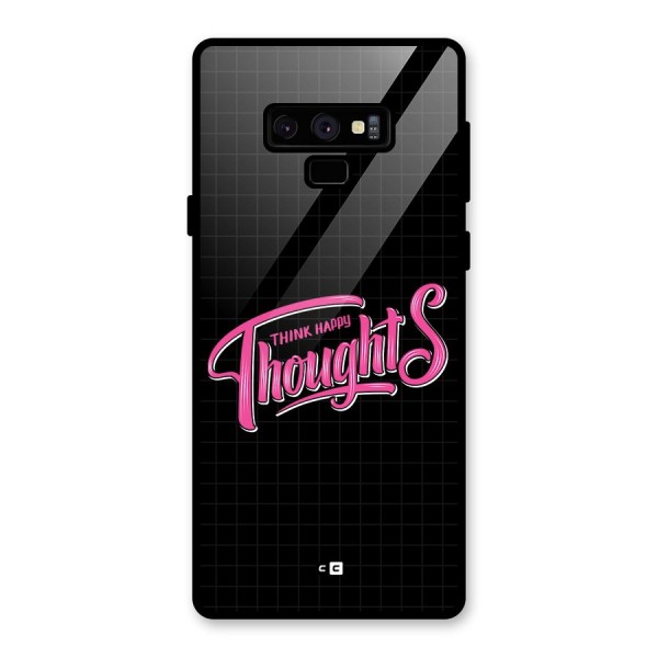 Joyful Thoughts Glass Back Case for Galaxy Note 9