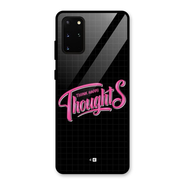 Joyful Thoughts Glass Back Case for Galaxy S20 Plus