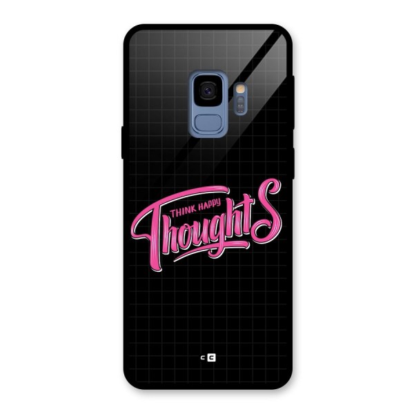 Joyful Thoughts Glass Back Case for Galaxy S9
