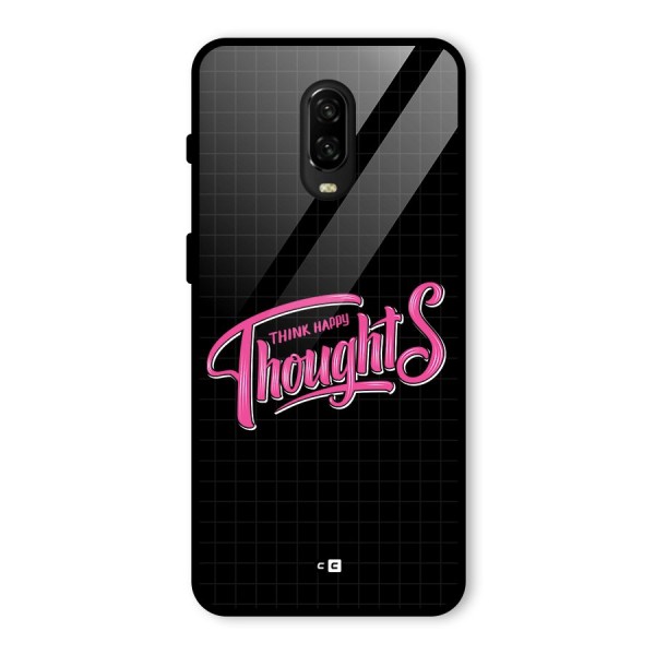 Joyful Thoughts Glass Back Case for OnePlus 6T