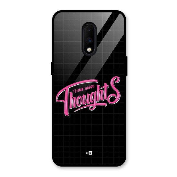 Joyful Thoughts Glass Back Case for OnePlus 7
