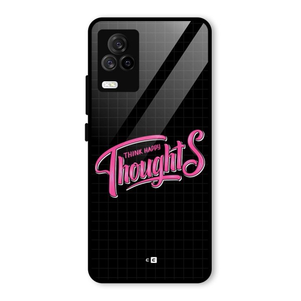 Joyful Thoughts Glass Back Case for Vivo iQOO 7 Legend 5G