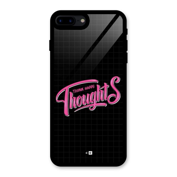 Joyful Thoughts Glass Back Case for iPhone 8 Plus