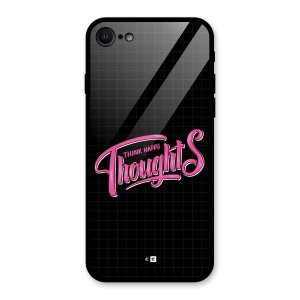 Joyful Thoughts Glass Back Case for iPhone SE 2020