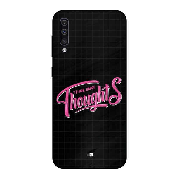 Joyful Thoughts Metal Back Case for Galaxy A30s