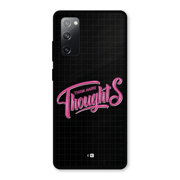Joyful Thoughts Metal Back Case for Galaxy S20 FE 5G