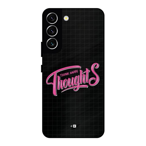 Joyful Thoughts Metal Back Case for Galaxy S22 5G
