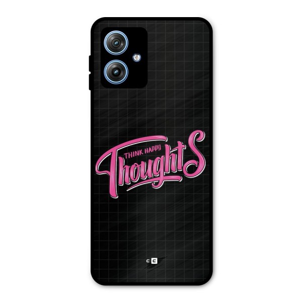 Joyful Thoughts Metal Back Case for Moto G54