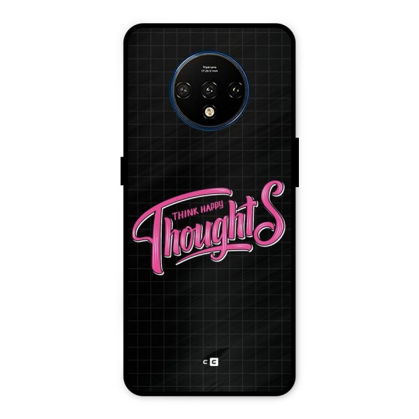 Joyful Thoughts Metal Back Case for OnePlus 7T