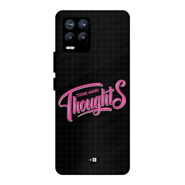 Joyful Thoughts Metal Back Case for Realme 8 Pro