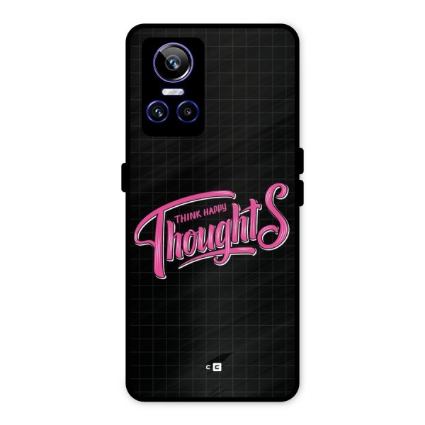 Joyful Thoughts Metal Back Case for Realme GT Neo 3