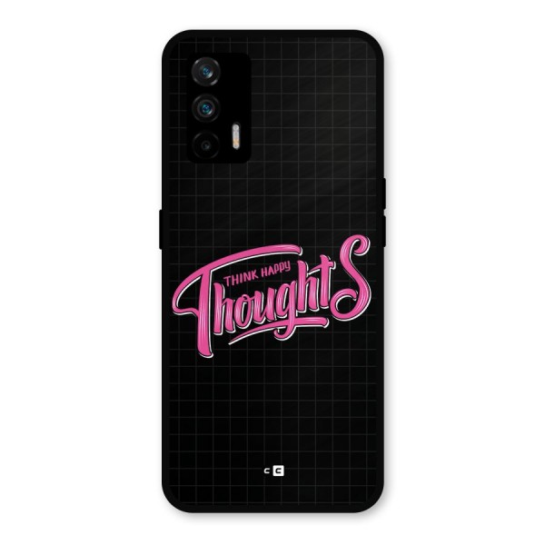 Joyful Thoughts Metal Back Case for Realme X7 Max