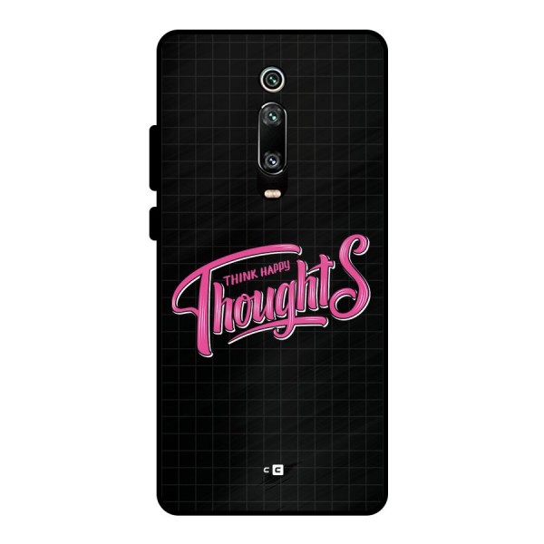 Joyful Thoughts Metal Back Case for Redmi K20 Pro