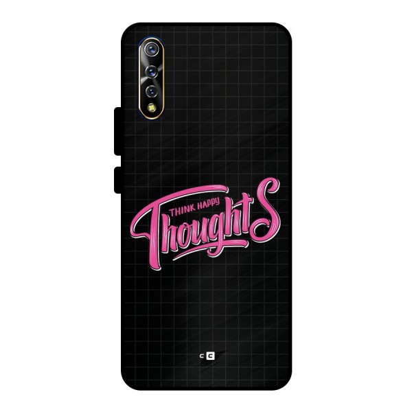 Joyful Thoughts Metal Back Case for Vivo S1