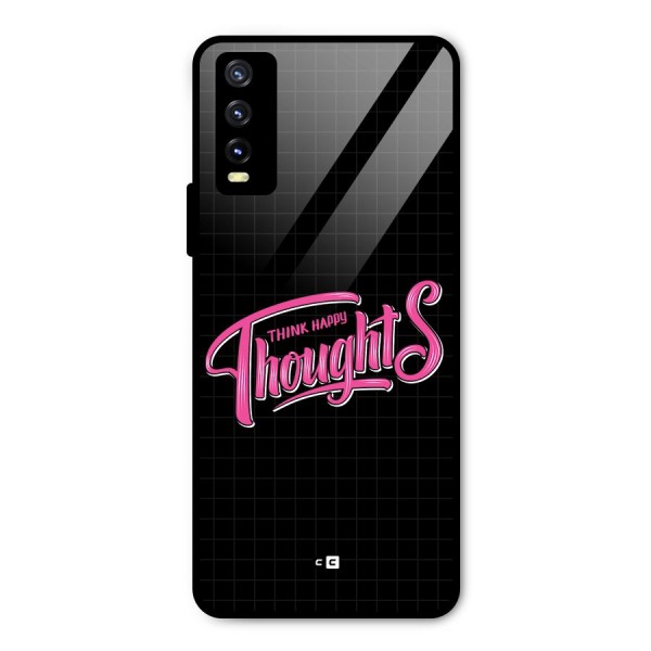 Joyful Thoughts Metal Back Case for Vivo Y20i