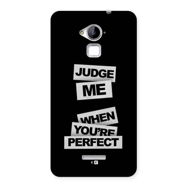 Judge Me When Back Case for Coolpad Note 3