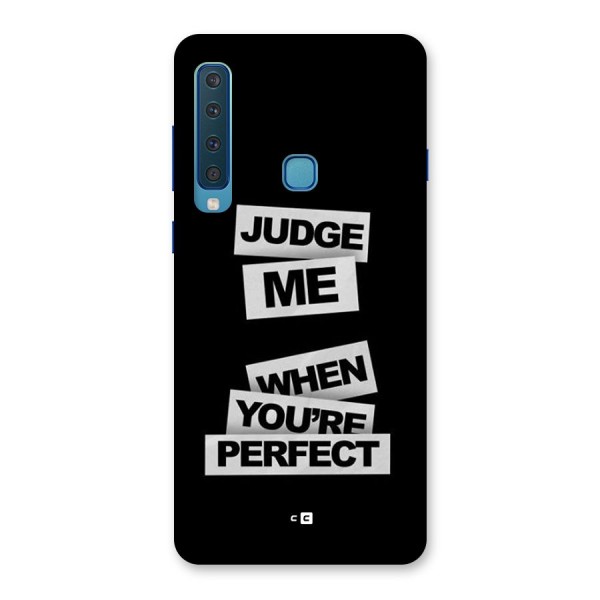 Judge Me When Back Case for Galaxy A9 (2018)
