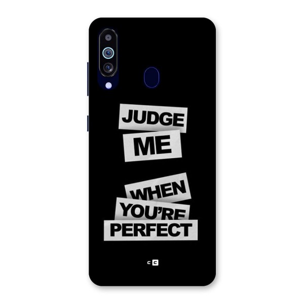 Judge Me When Back Case for Galaxy M40