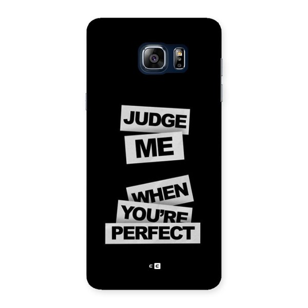 Judge Me When Back Case for Galaxy Note 5
